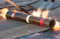 Leavening flat roof sealing